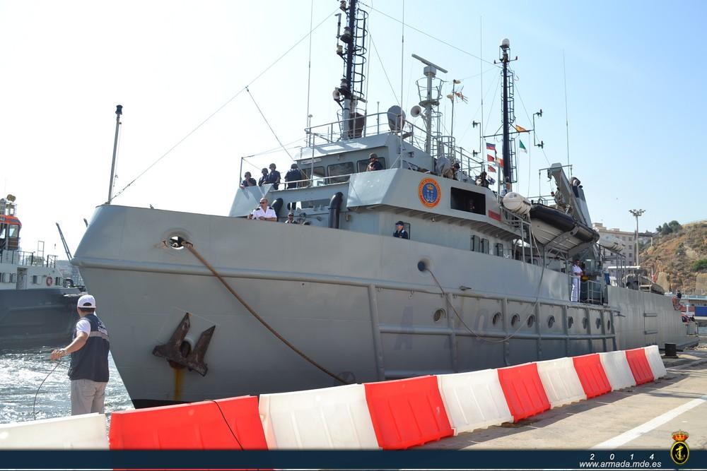 Last week the rescue ship ‘Neptuno’ participated in the Spanish-Algerian exercise MEDEX-2014