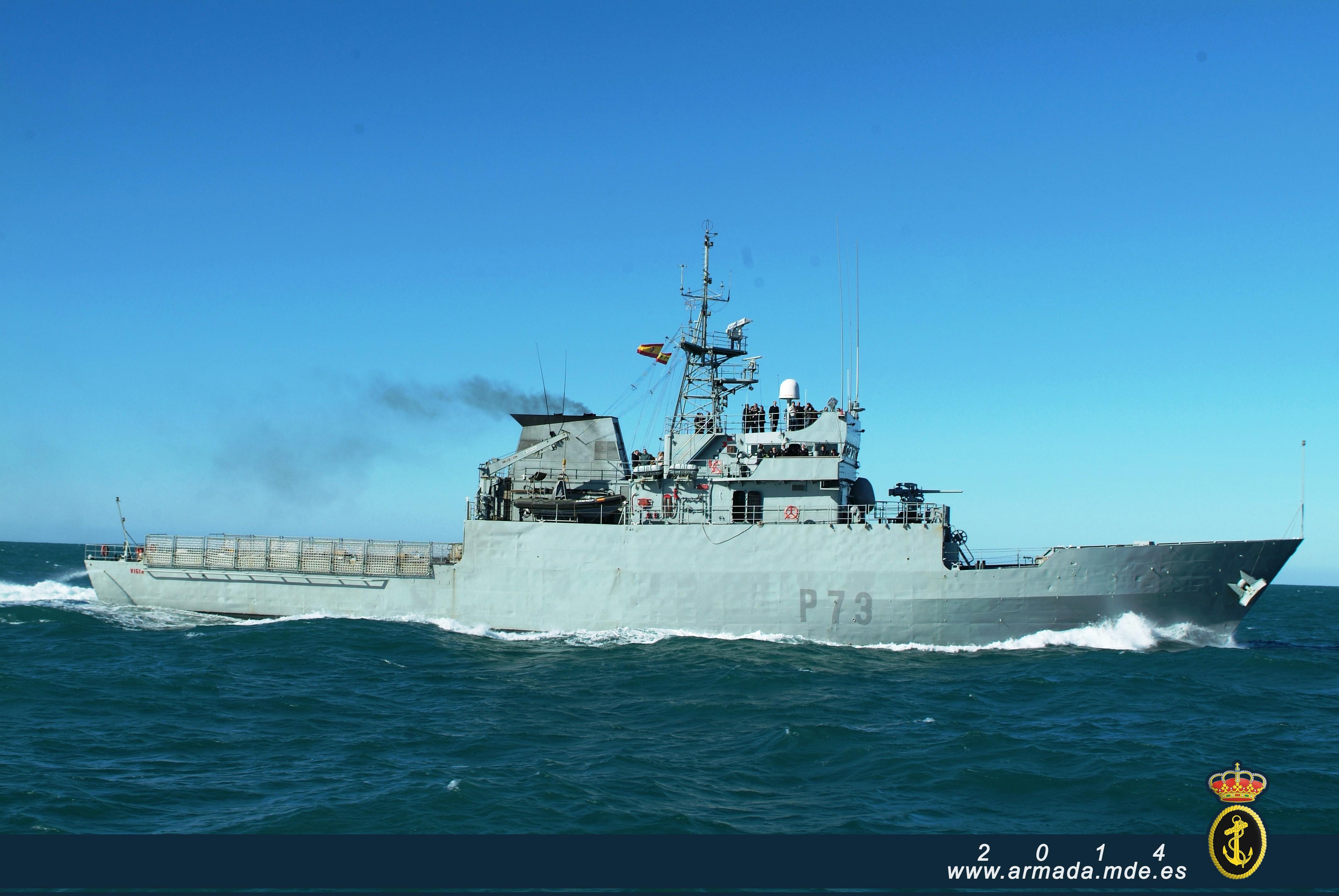 The patrol boat ‘Vigía’ is integrated into the Surveillance and Maritime Security Command