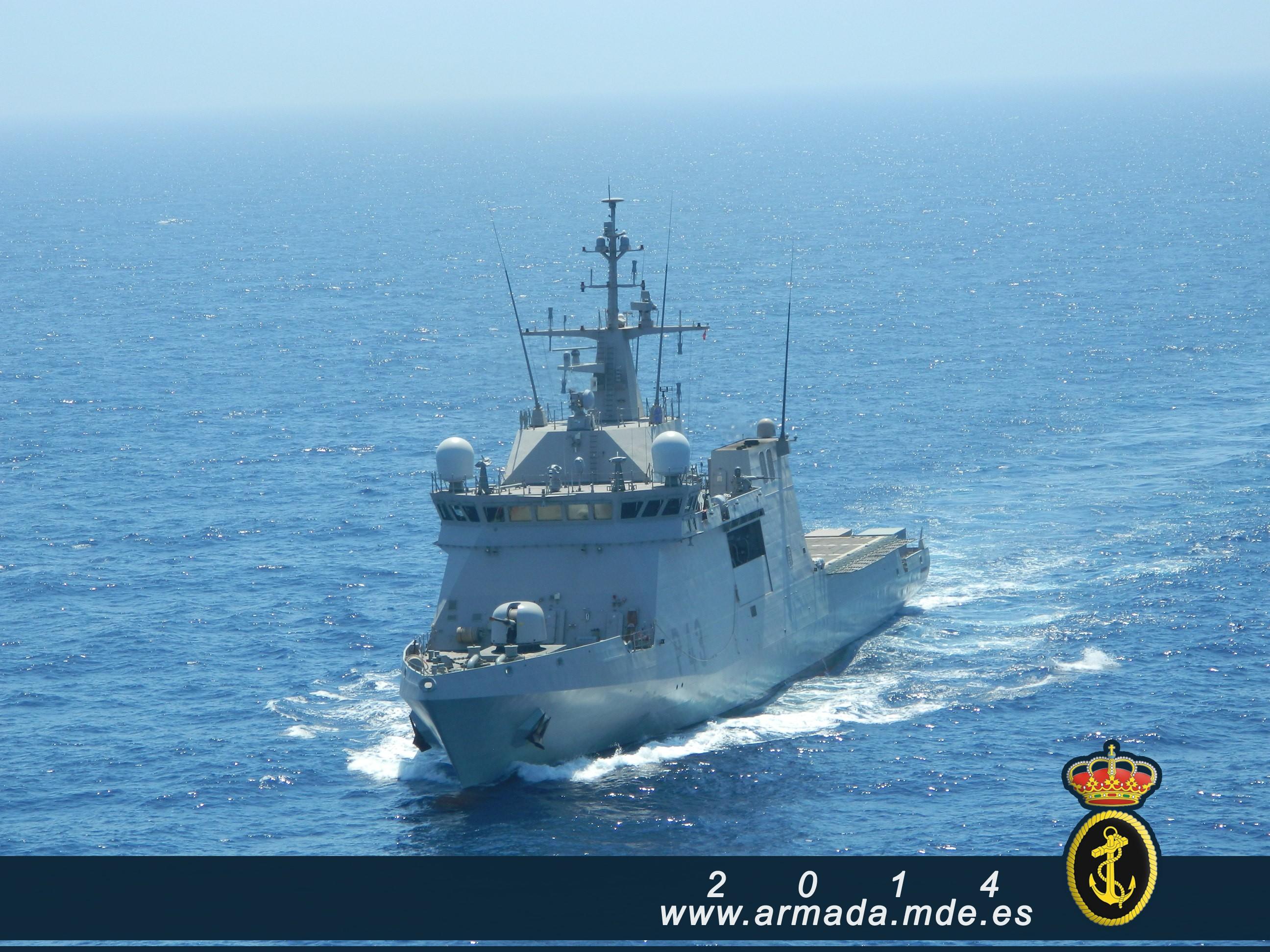 The ‘Relámpago’ is the third ‘Meteoro’-class oceanic patrol vessel