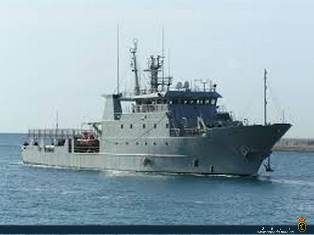 The patrol vessel ‘Alborán’ has departed from her home port in Cartagena towards Newfoundland (Canada)