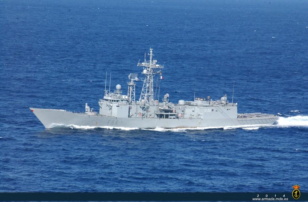 The frigate ‘Reina Sofía’ has just departed from Rota to integrate into SNMG-2