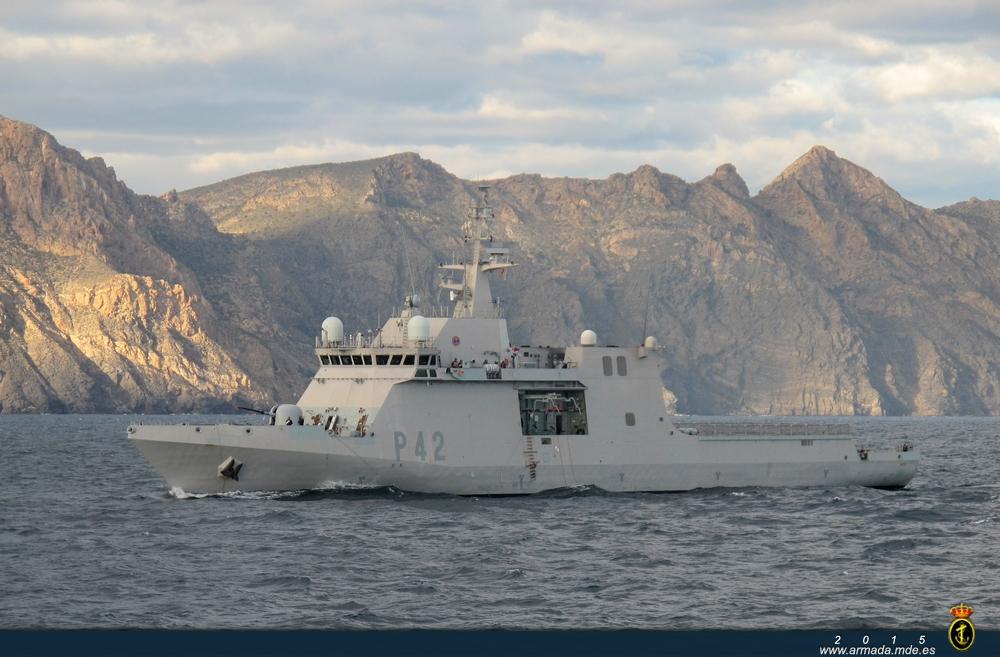 The ‘Rayo’ has sailed more than 32,000 nautical miles patrolling the Indian Ocean and the Gulf of Aden