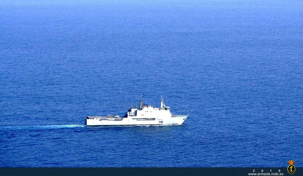 El Galicia apoyará en la integración en Atalanta del buque colombiano