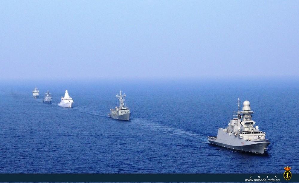 ‘Atalanta’ ships conducted a series of joint exercises