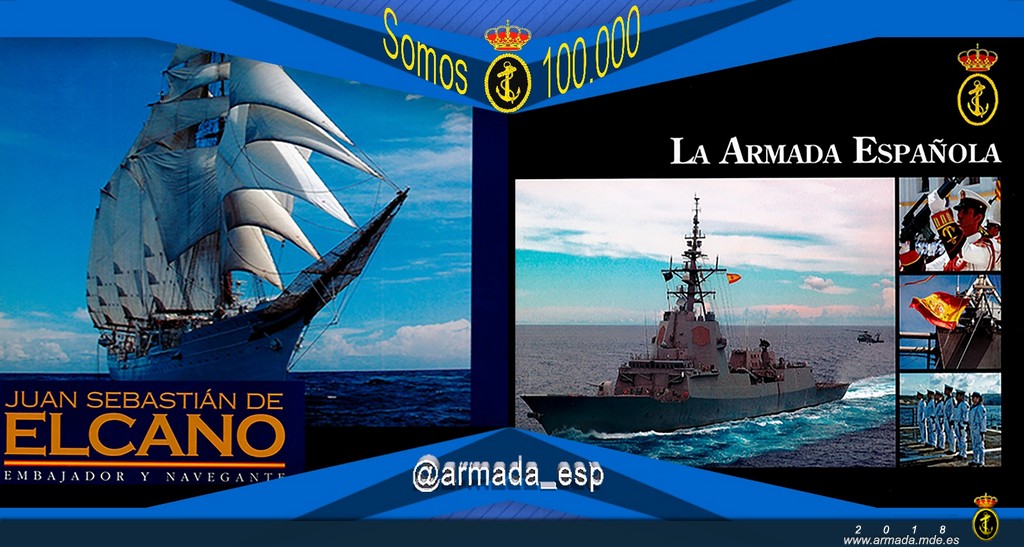 La Armada alcanza 100.000 seguidores en Twitter Noticias de la