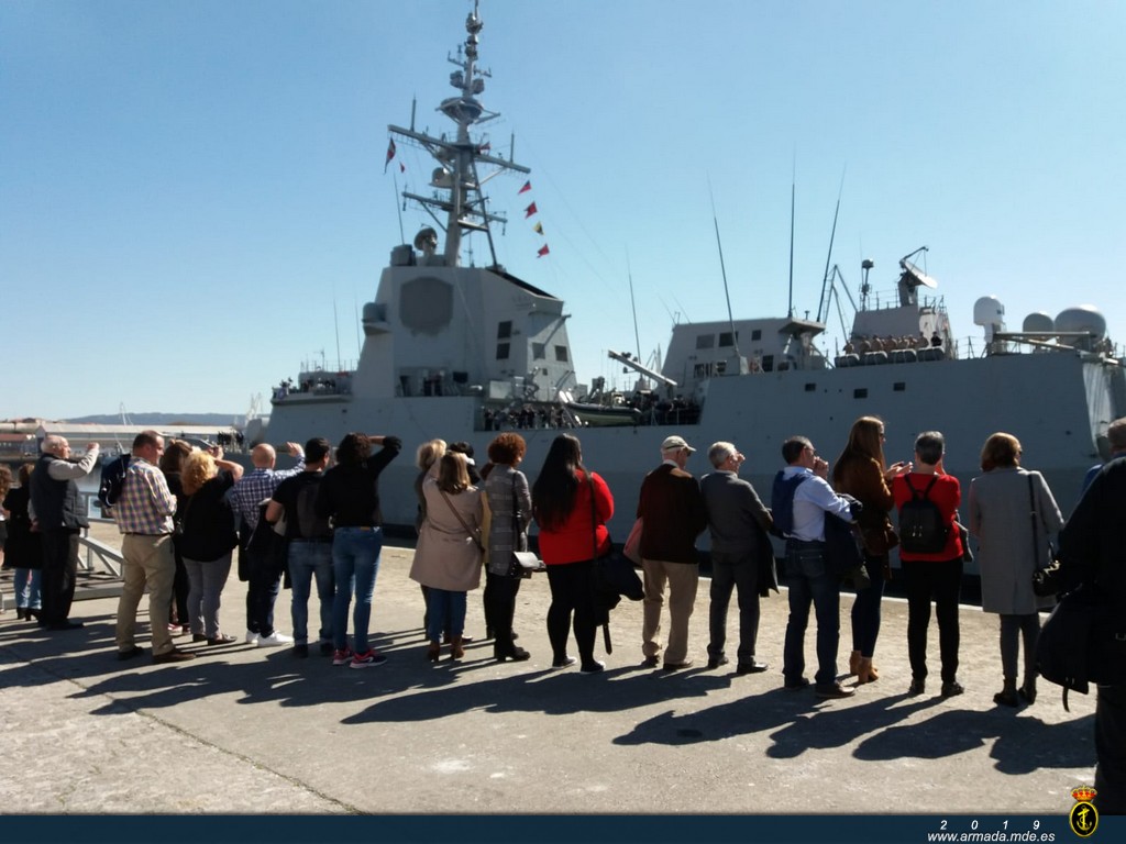 Frigate ‘Almirante Juan de Borbón’ to integrate into the Standing NATO Maritime Group One