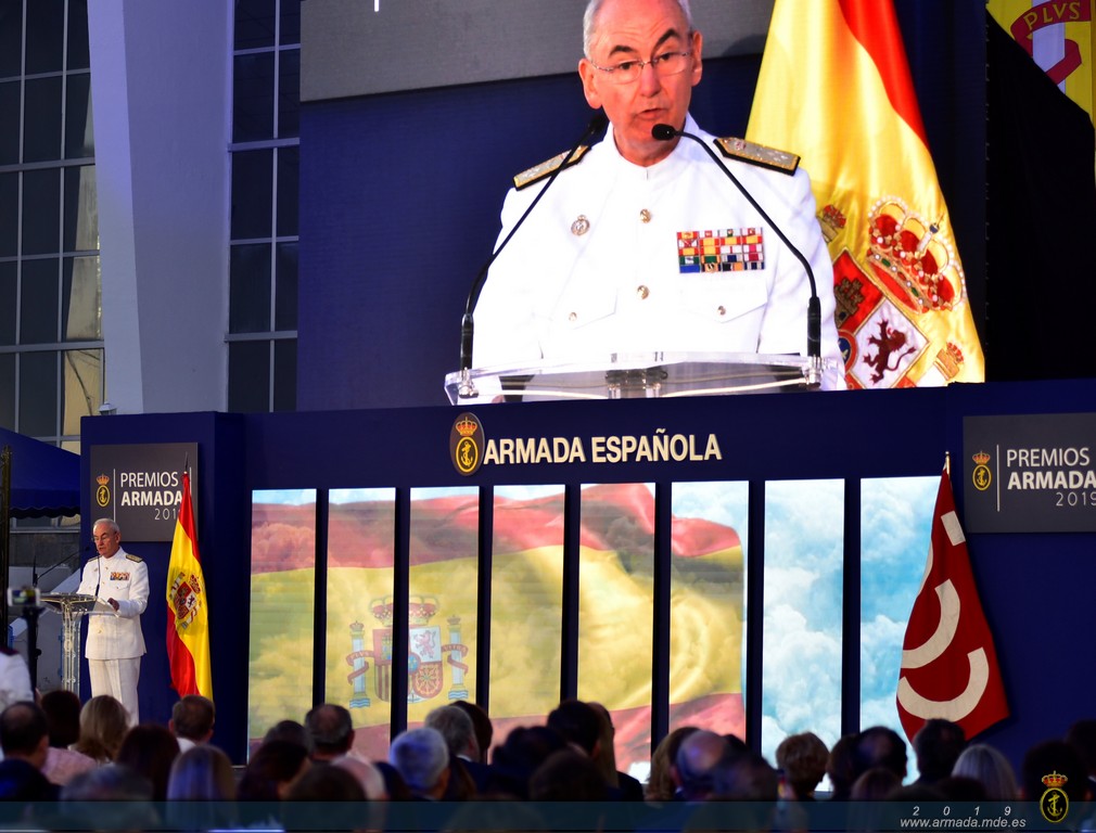 Ceremonia de entrega de los Premios Armada 2019