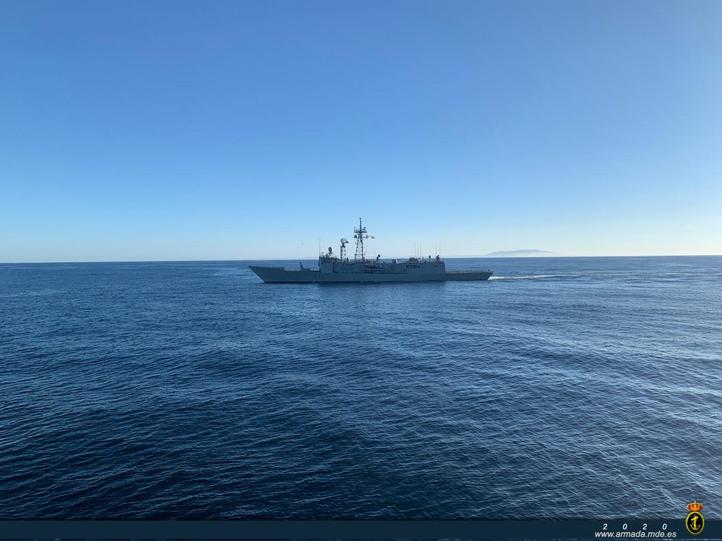 Unidades de la Armada realizan adiestramiento conjunto en aguas del norte peninsular MAR _31