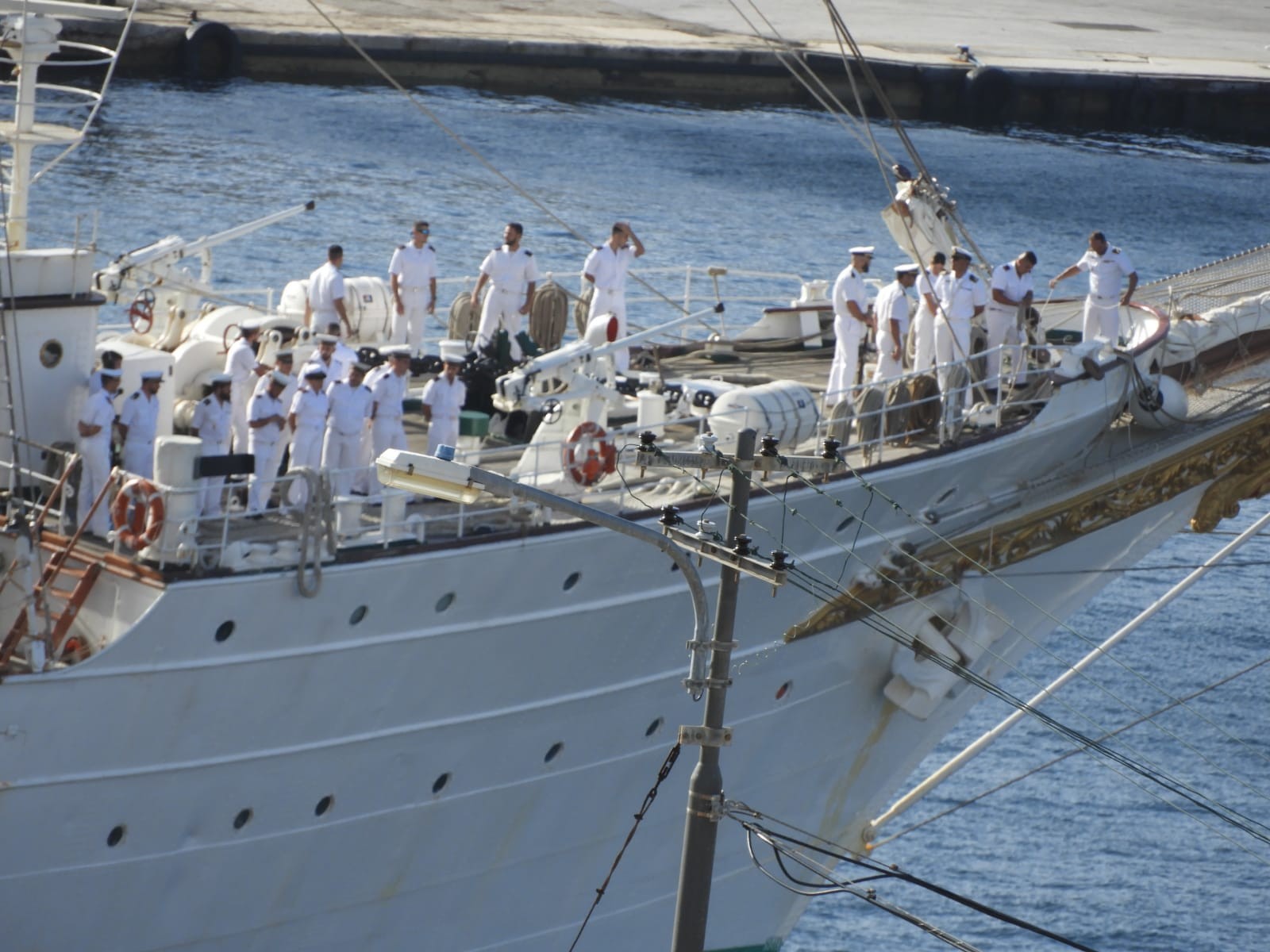 Port call of Spanish Navy training ship ‘Juan Sebastián de Elcano’ in Curaçao.