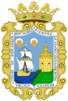 El escudo de Santander