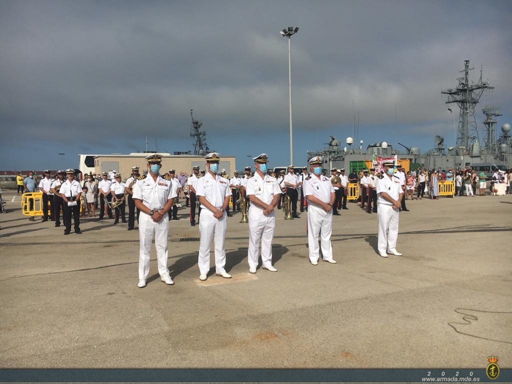 La FFG "Numancia" regresa a la Base Naval de Rota tras finalizar su integración en la Operación Atalanta