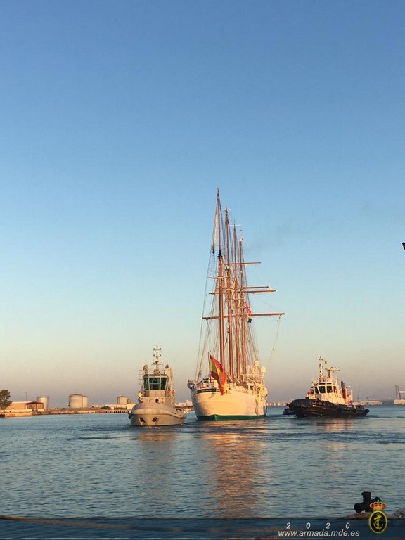 The ‘Juan Sebastián de Elcano’ starts her 93rd training cruise.