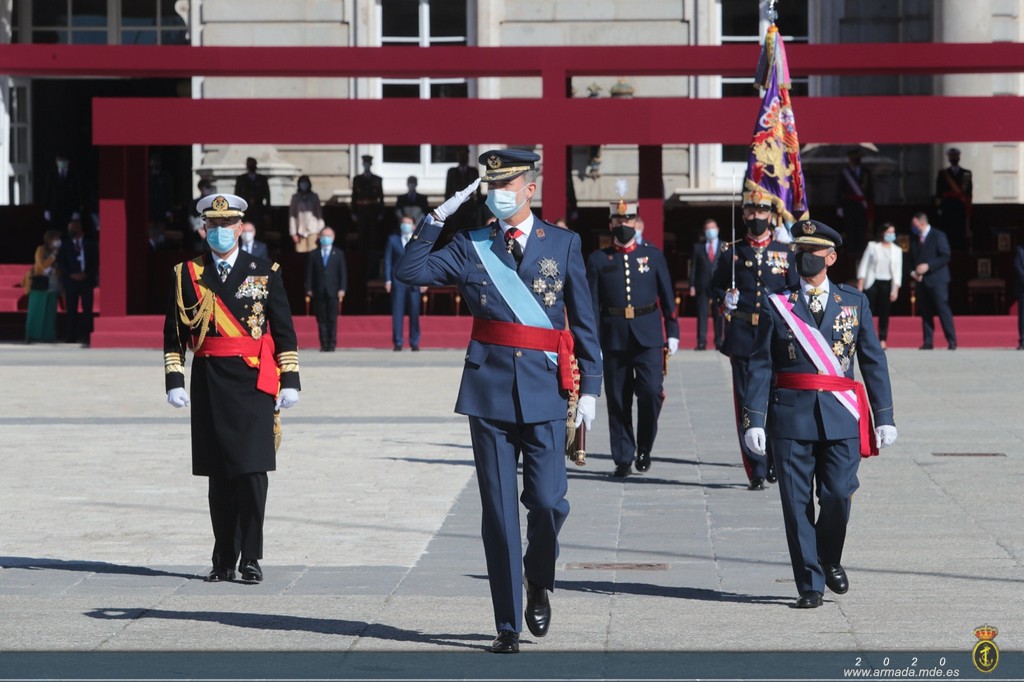 Participación de la Armada en el Día de la Fiesta Nacional