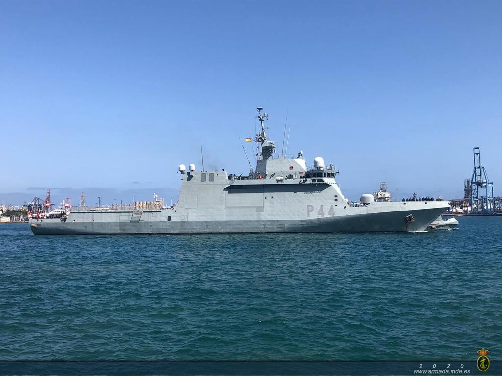 OPV ‘Tornado’ deploys in the West African coast and the Gulf of Guinea.