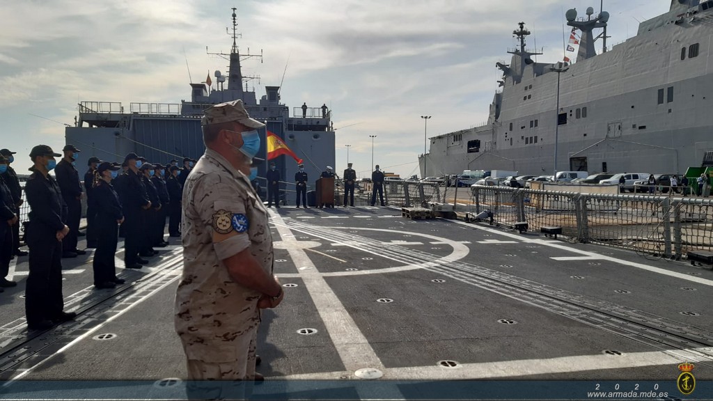 Frigate ‘Santa María’ returns to Rota after participating in Operation ‘Atalanta’ in the Indian Ocean