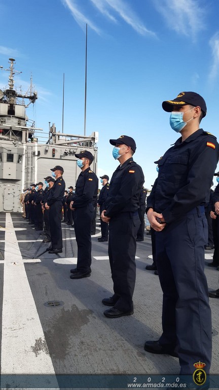 Frigate ‘Santa María’ returns to Rota after participating in Operation ‘Atalanta’ in the Indian Ocean