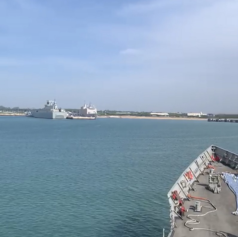Frigate ‘Reina Sofía’ returns home after participating in Operation ‘Atalanta’.