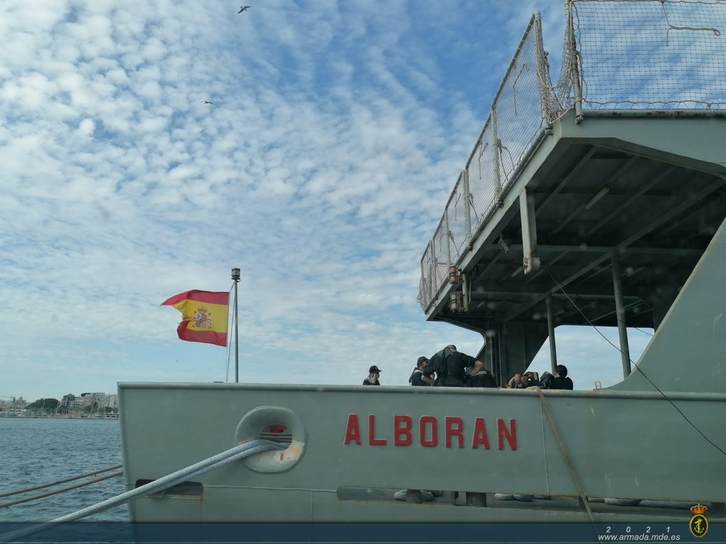 El patrullero de altura ''Alborán'' (P-62) comienza una campaña de vigilancia y apoyo a las actividades de pesca 