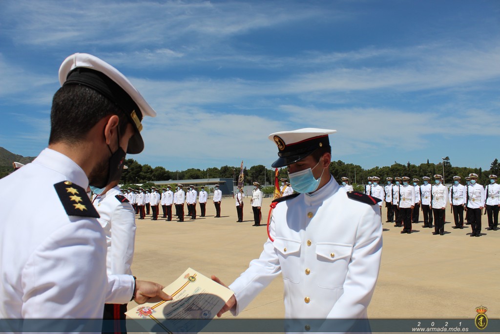 Los alumnos del 1º Ciclo de 2020 se despiden de la Escuela de Infantería de Marina "General Albacete y Fuster"