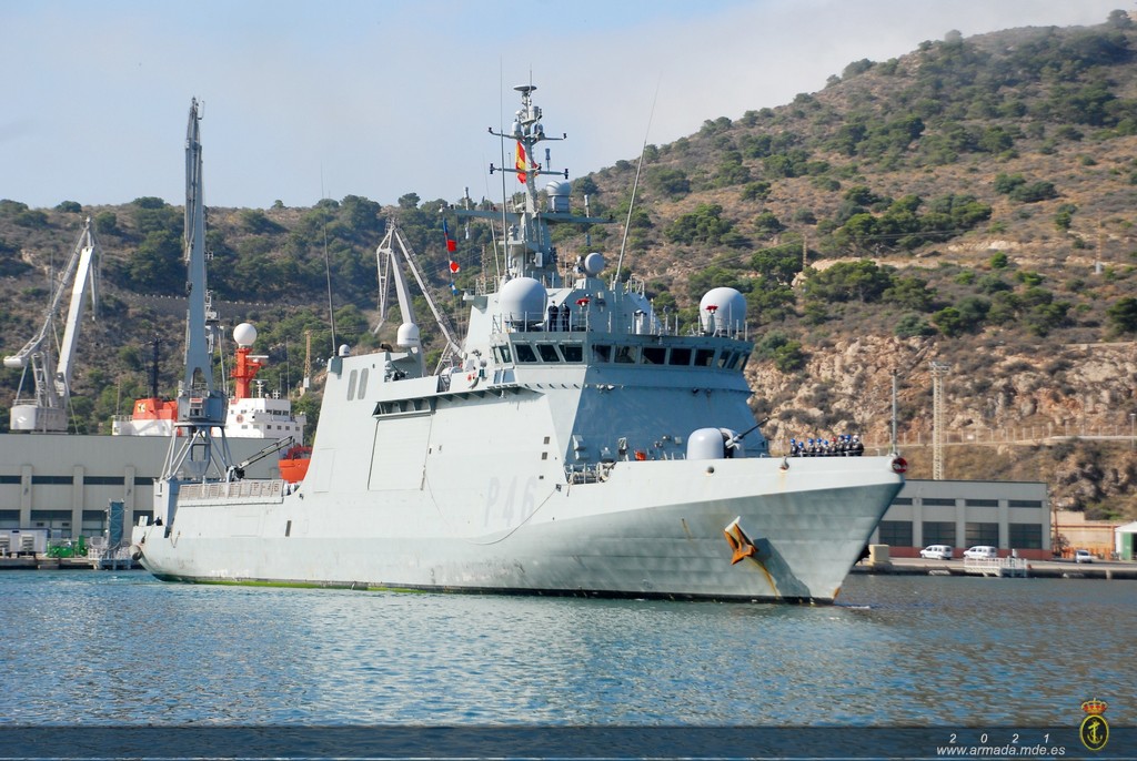 El buque de acción marítima "Furor" finaliza su Despliegue Africano