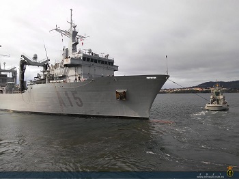 The ‘Cantabria’ deploys with NATO in the Mediterranean Sea.