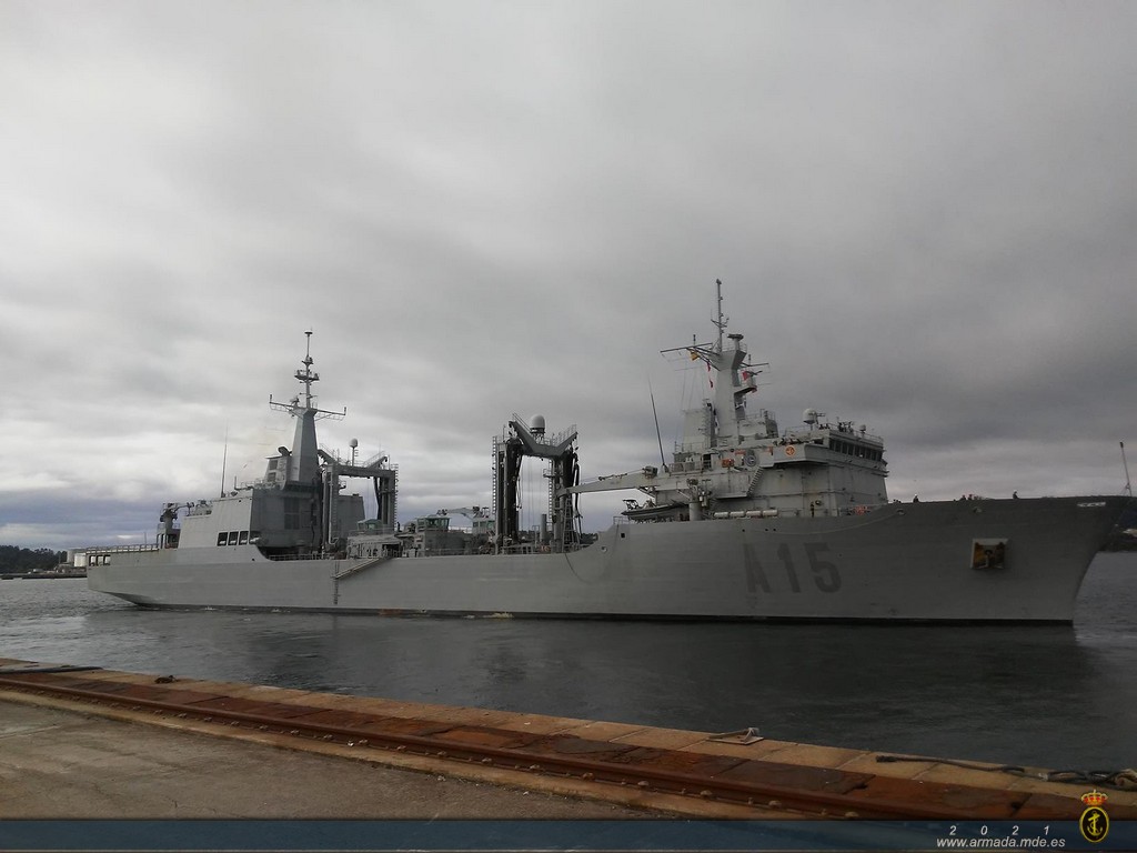 The ‘Cantabria’ deploys with NATO in the Mediterranean Sea.