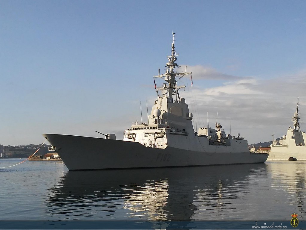 La Fragata "Almirante Juan de Borbón" se integra en la Agrupación Naval Permanente de la OTAN SNMG-1