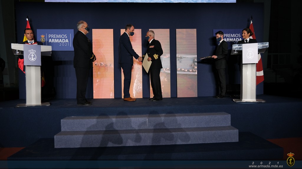 Se celebra la ceremonia anual de entrega de premios de la Armada