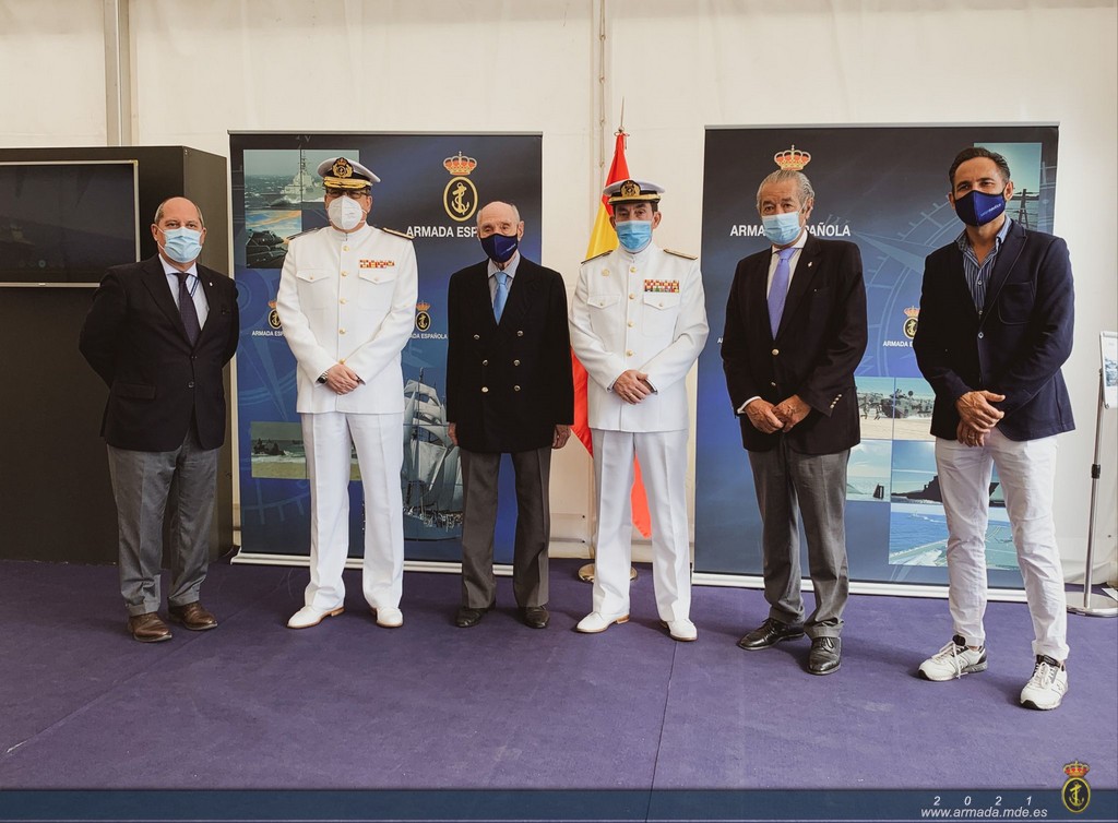 El AJEMA inaugura el Stand de la Armada en el Salón Náutico Internacional de Barcelona