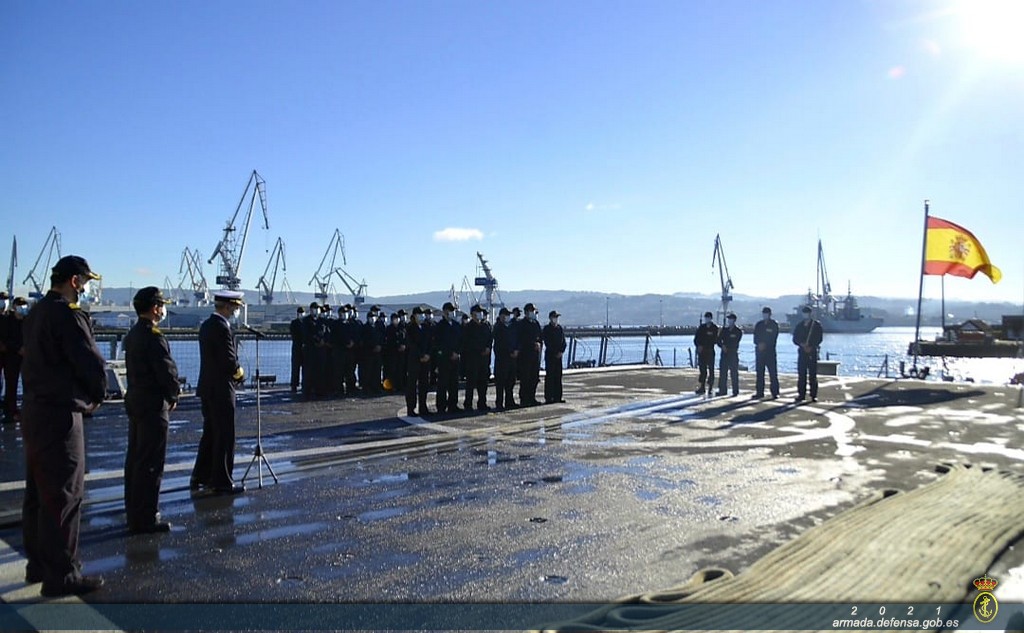 Frigate ‘Almirante Juan de Borbón’ returns home after having been integrated into NATO’s Standing Maritime Group Number One.