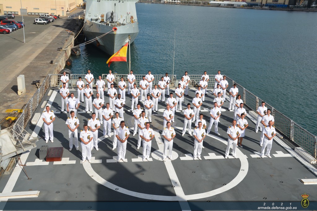 Visita oficial del AJEMA a las Unidades de la Armada en Canarias