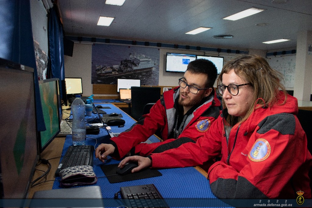 Oceanographic Research ship ‘Sarmiento de Gamboa’ – 35th Spanish Antarctic Campaign. 