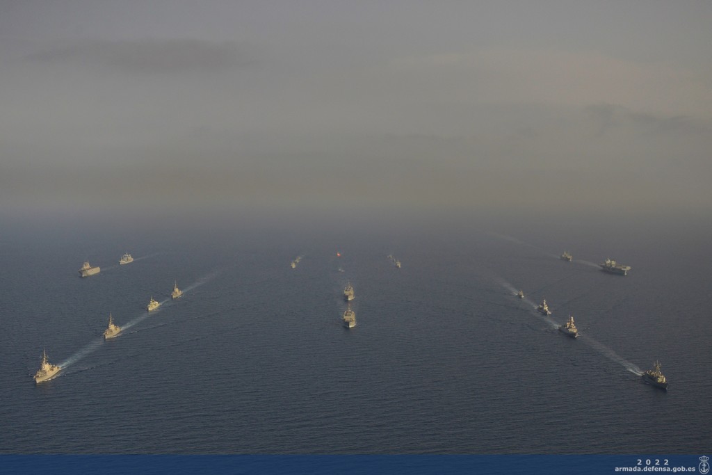 FLOTEX-22. The largest annual exercise organized by the Spanish Navy.