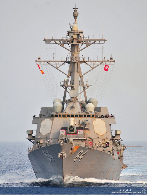 ‘USS Bulkeley’ arrives at Rota Naval Base