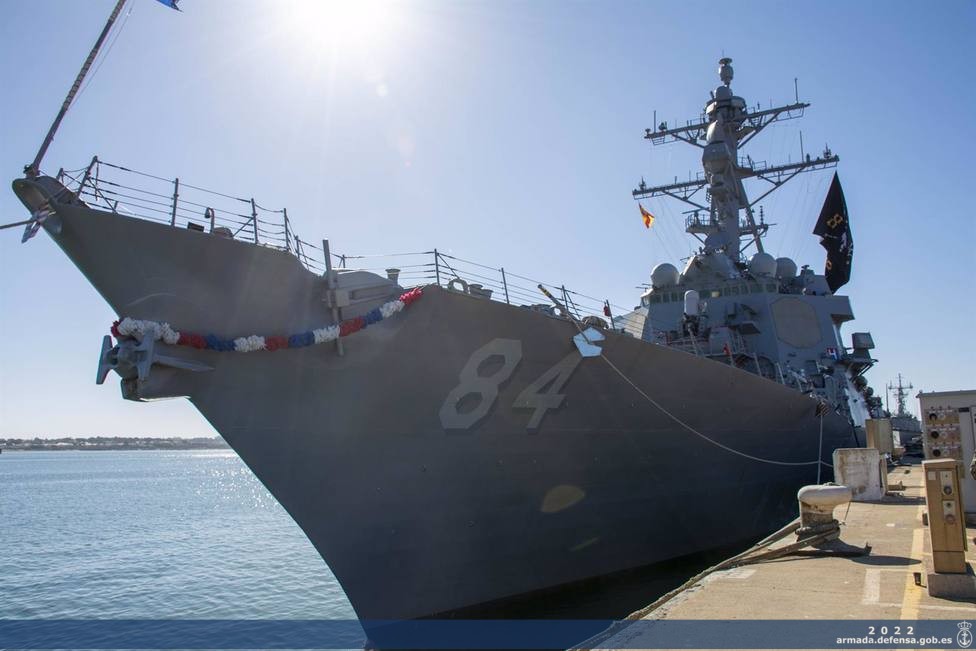 ‘USS Bulkeley’ arrives at Rota Naval Base