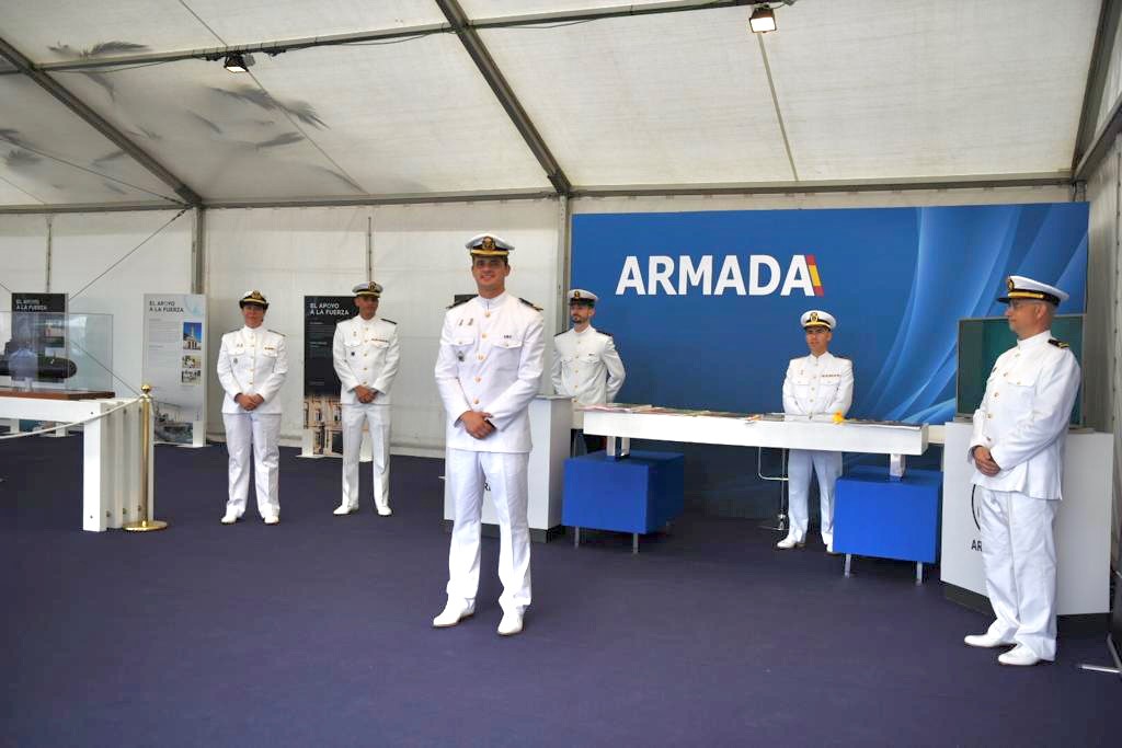 Public Relations personnel of the Spanish Navy Staff
