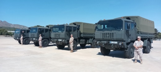 Imagen de los camiones medios de 4 Toneladas de IVECO que ya han sido entregados