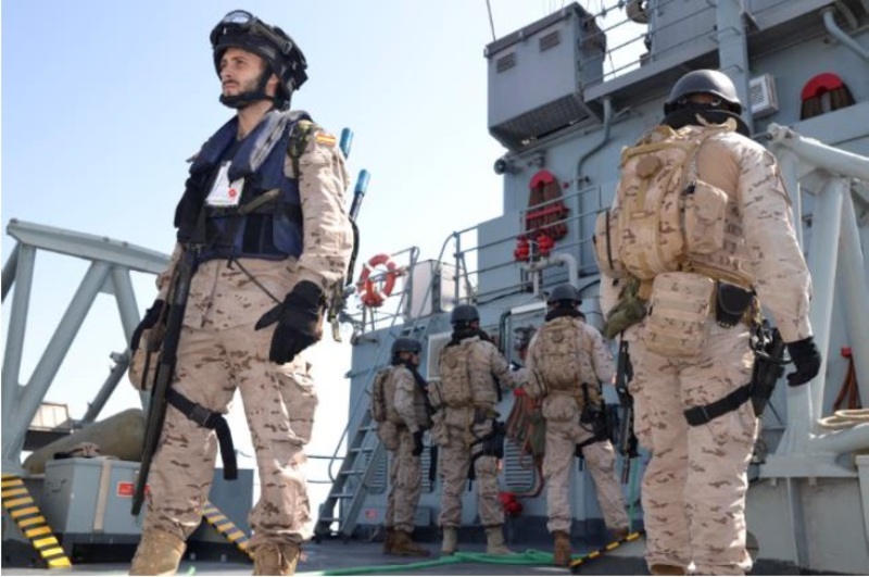VBSS drills with the Special Operations Team