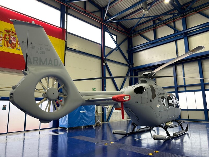 Imagen noticia:The Spanish Navy receives its first Airbus H135 P3H ‘NIVAL’