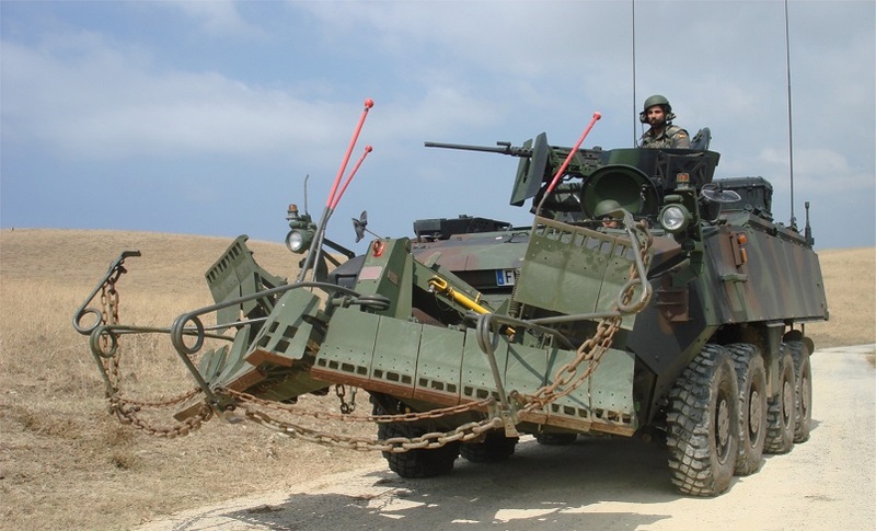 El vehículo de combate Piraña IIIC (V2)