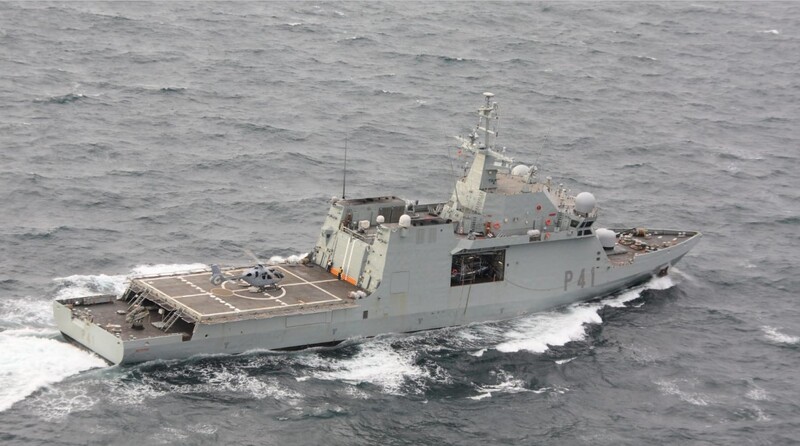 OPV ‘Meteoro’ operating with a H135 ‘Nival’