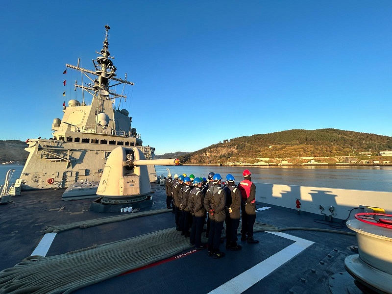 Imagen noticia:La Fragata "Cristóbal Colón" regresa a Ferrol tras su integración en la Agrupación Naval Permanente de la OTAN número 2