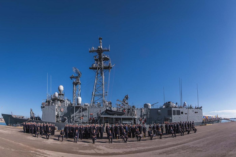 Imagen noticia:La fragata "Canarias" celebra el 30 aniversario de su entrega a la Armada