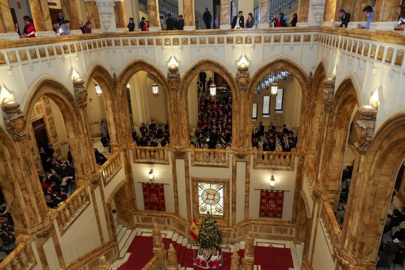 Imagen noticia:La Armada celebra el tradicional Concierto de Navidad en su Cuartel General