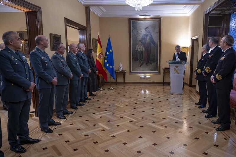 Alocución del AJEMA durante el acto