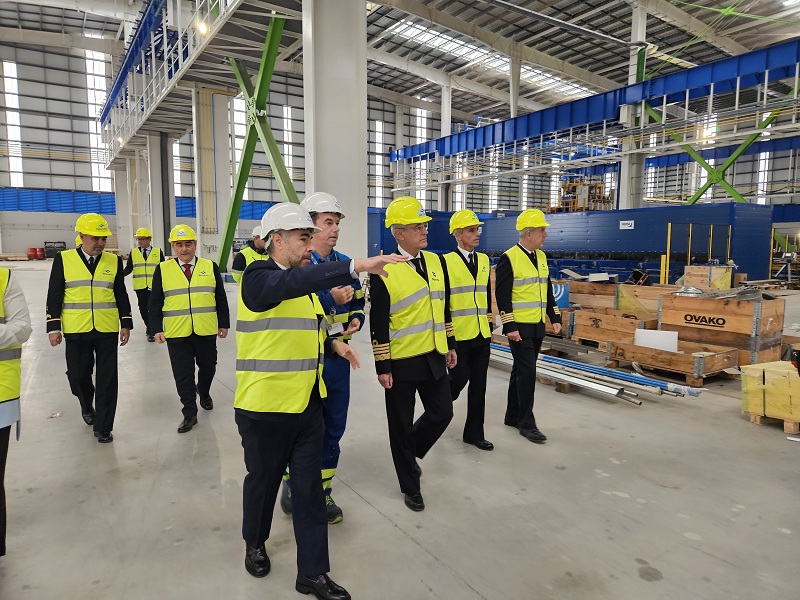 Visita del AJEMA a Navantia 