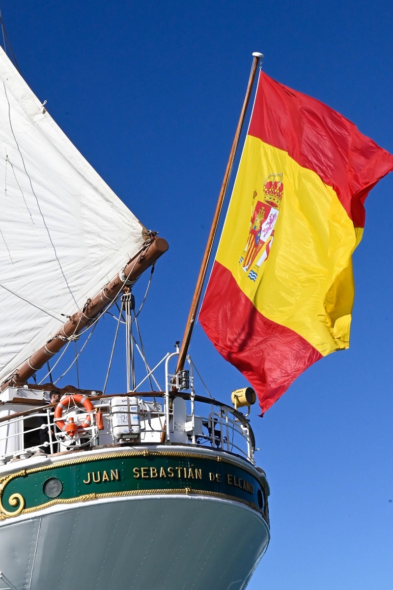 El buque escuela ‘Juan Sebastián de Elcano’ inicia su XCVIII Crucero de Instrucción