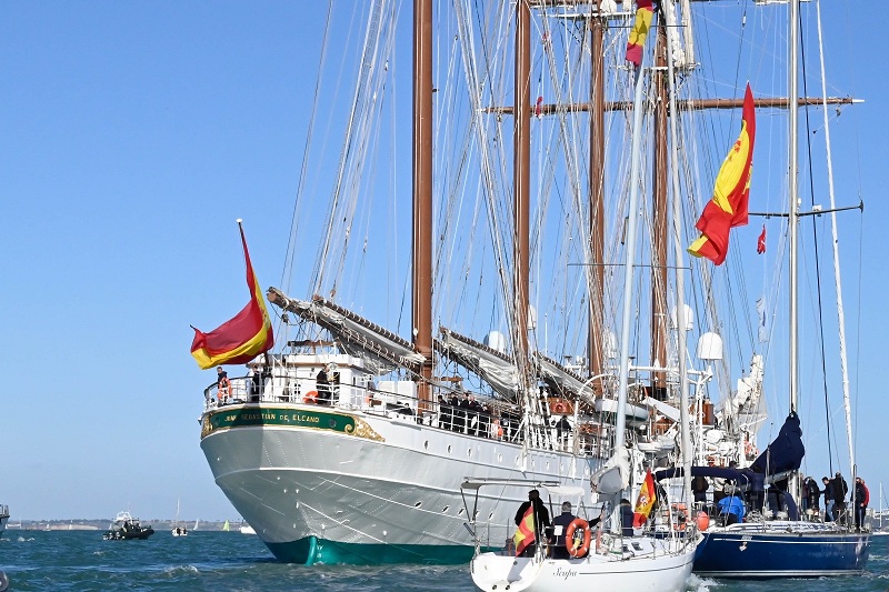 El buque escuela ‘Juan Sebastián de Elcano’ inicia su XCVIII Crucero de Instrucción
