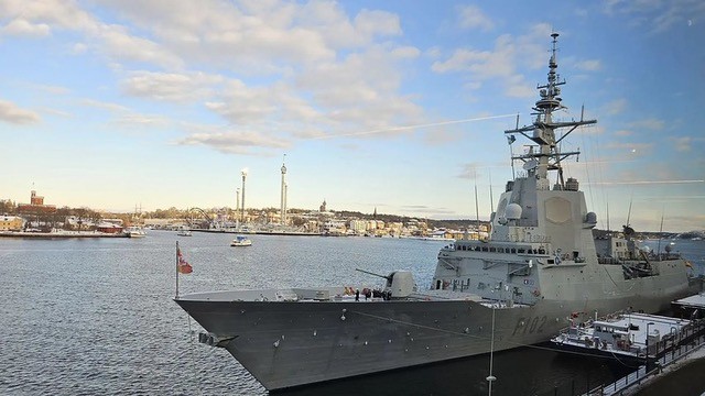 FGG ‘Almirante Juan de Borbón’ en su participación en el STEADFAST DART 26