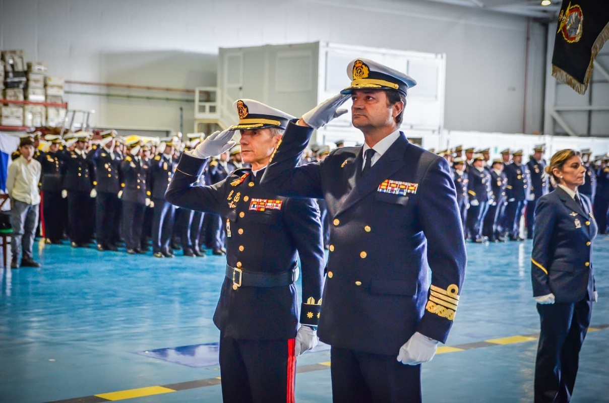 Acto de baja de las aeronaves de la 5ª Escuadrilla